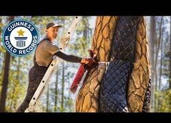 Enlace a Construyendo y tallando la escultura de madera más grande del mundo