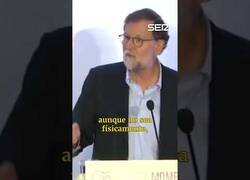 Enlace a Mariano Rajoy vuelve con otra de sus frases para la posteridad