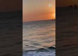 Enlace a No esperaba ver esto en este bonito atardecer