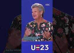 Enlace a Una comisaría europea intentando pronunciar 'Logroño'