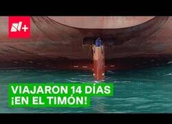 Enlace a Migrantes de Nigeria viajan 14 días en el timón de un buque hasta Brasil