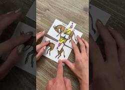 Enlace a ¿Cómo montas a esos dos jinetes encima de esos dos caballos?