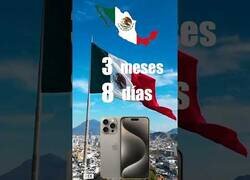 Enlace a El tiempo que tendría que trabajar en cada país para comprar el nuevo IPhone 15 Pro Max