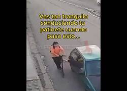 Enlace a Le roban el patinete en marcha