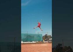 Enlace a Un partido de tenis en modo anime