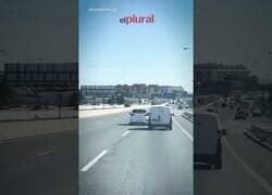 Enlace a Dos conductores se pican en la M-40 de Madrid y acaban teniendo un accidente