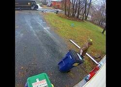 Enlace a Repartidor oculta un gran paquete para que no lo roben