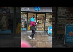 Enlace a Gaviota roba un sandwich de un supermercado