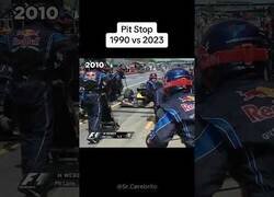 Enlace a Diferencias de tiempo entre una parada de boxes actual y una de hace 30 años