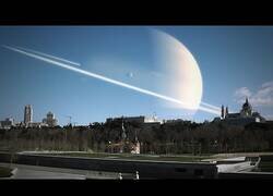 Enlace a Así sería el cielo si vieramos planetas en lugar de la luna