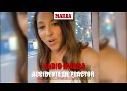Enlace a Cuando es tu primer día como reportera... ¡y acabas accidentada en un tractor!