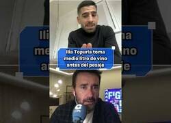 Enlace a ¿Por qué Ilia Topuria se bebe medio litro de vino antes de los pesajes?