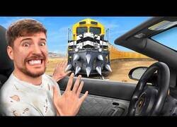 Enlace a Si detienes un tren, ganas un Lamborghini