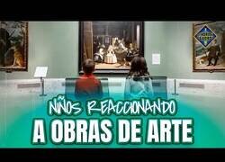 Enlace a Niños reaccionando a obras de arte