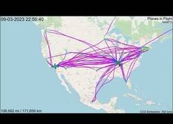 Enlace a Todo este itinerario hizo Taylor Swift en 2023 con sus aviones