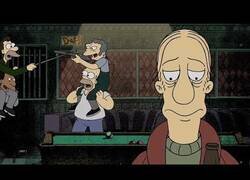 Enlace a Muere Larry Barfly, uno de los personajes de Los Simpson