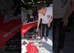 Enlace a Un monoplaza de carreras sin frenos