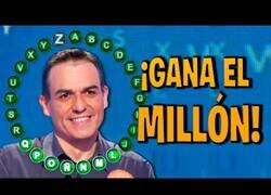 Enlace a Pedro Sánchez se lleva el rosco de Pasapalabra
