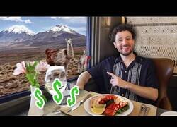 Enlace a Luisito Comunica se sube al tren más lujoso del mundo