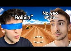 Enlace a Jugando al Geoguessr pero con los ojos tapados