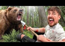 Enlace a MrBeast te paga 10.000$ por cada día que sobrevivas en la naturaleza