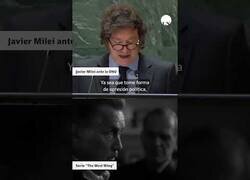 Enlace a Milei copió su discurso en la ONU de la serie The West Wing