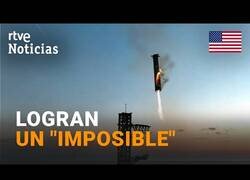 Enlace a SpaceX logra un 'imposible': consiguen atrapar un cohete en su regreso a la Tierra