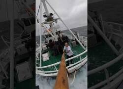 Enlace a Así es la vida en un barco en el mar del Norte