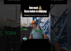 Enlace a Las ganancias durante una conversación entre Jeff Bezos y un empleado suyo
