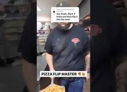 Enlace a Con todos ustedes, el Pizza Flip Master