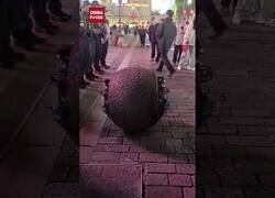 Enlace a Presentan en China un robot policía esférico