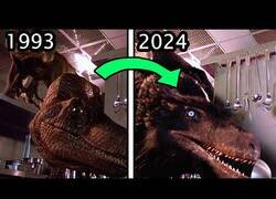 Enlace a Jurassic Park pero con velociraptores científicamente correctos