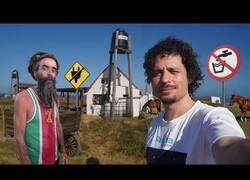 Enlace a Luisito Comunica visita una ciudad uruguaya sin luz ni agua