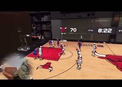Enlace a Así funciona la app de la NBA en la Apple Vision Pro