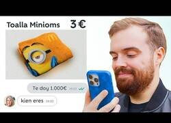 Enlace a Ibai regala dinero en Wallapop