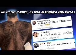 Enlace a El hombre alfombra recibe comentarios en redes sociales