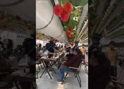 Enlace a Así sirven las fresas en este restaurante en China