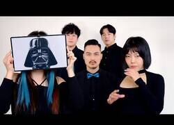 Enlace a La marcha imperial de Star Wars acapella