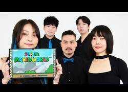 Enlace a El tema final de Super Mario a capella