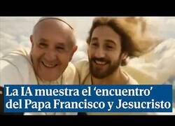 Enlace a La IA recrea como fue la llegada al cielo del Papa Francisco
