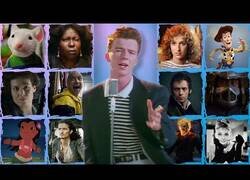 Enlace a Never Gonna Give You Up de Rick Astley cantada por 169 películas