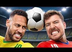 Enlace a MrBeast te premia con medio millón de dólares si vences a Neymar