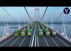 Enlace a Puente colgante de dos niveles en China supera la prueba de carga