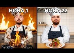 Enlace a Ibai pasa 24h siendo chef profesional