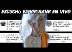 Enlace a Los comentarios se salieron de control con este monje anciano