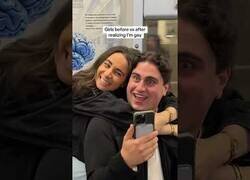 Enlace a Mujeres antes y después de saber que un hombre es gay