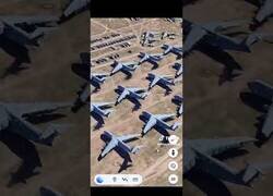 Enlace a El mayor párking de aviones del mundo