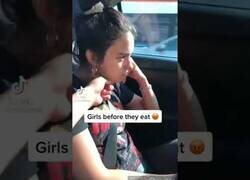 Enlace a Mujeres antes y después de comer