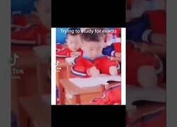 Enlace a Este niño tiene la mejor técnica para estudiar