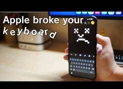 Enlace a Este vídeo demuestra que el teclado de iOS no funciona